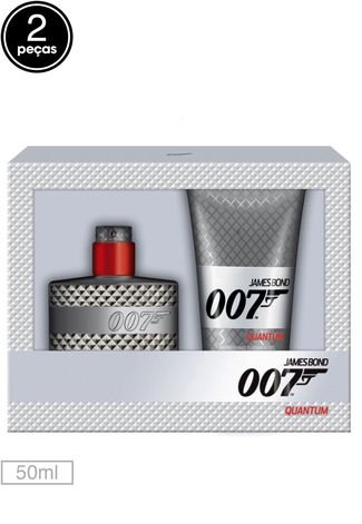 Kit Perfume 007 Quantum James Bond 50ml