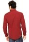 Camisa Manga Longa Colcci Estampada Vermelha - Marca Colcci