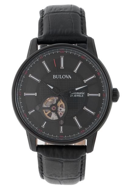 Relógio Bulova WB22088D Preto - Marca Bulova