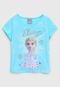 Camiseta Malwee Kids Infantil Elsa Azul - Marca Malwee Kids
