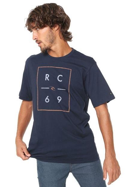 Camiseta Rip Curl Rc 69 Azul-Marinho - Marca Rip Curl