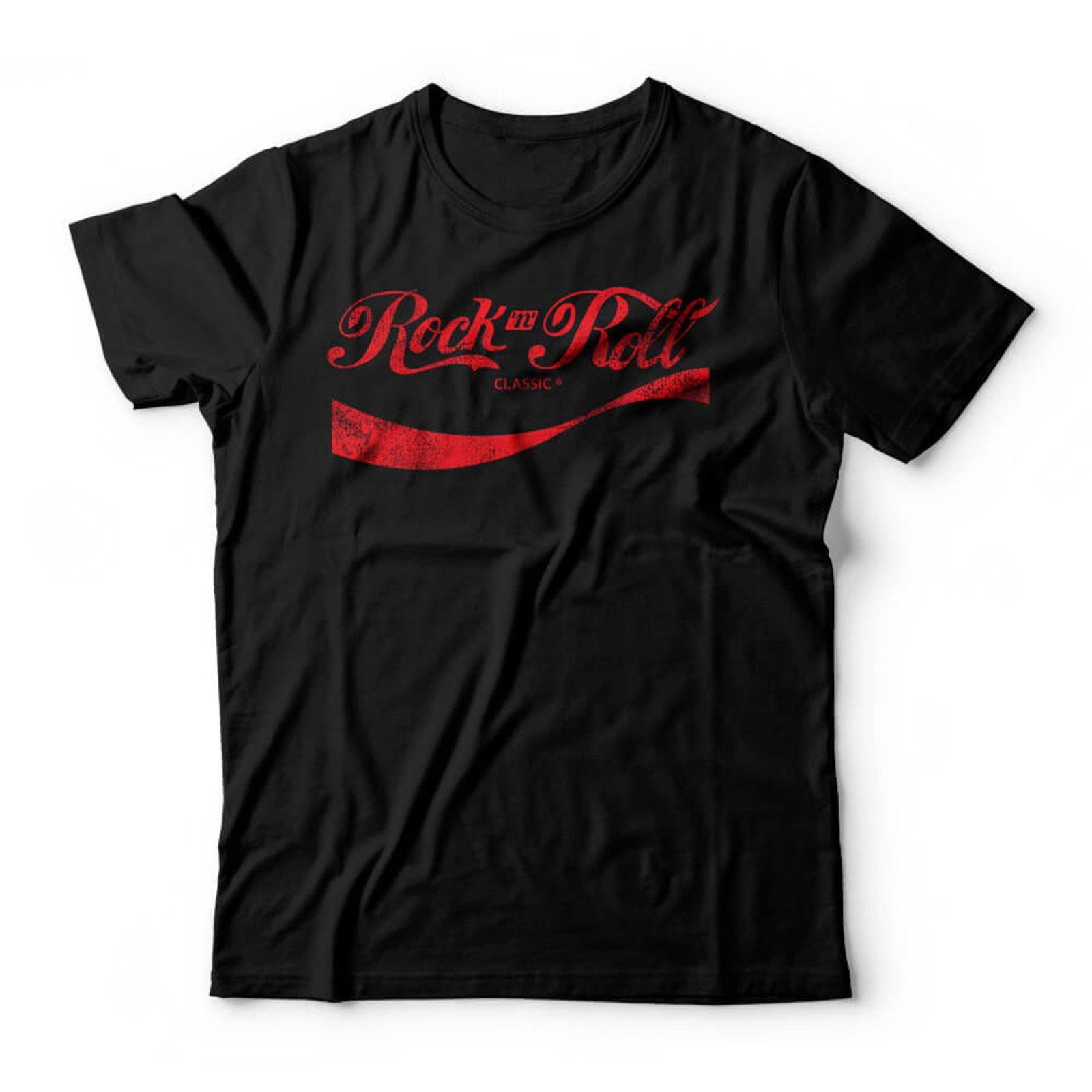 Camiseta Rock 'N' Roll Cola - Preto - Marca Studio Geek 