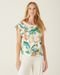 Blusa Floral Viscose Stretch Conforto Malwee - Marca Malwee