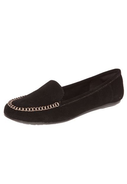 Mocassim Azaleia Celeiro Preto - Marca AZALEIA