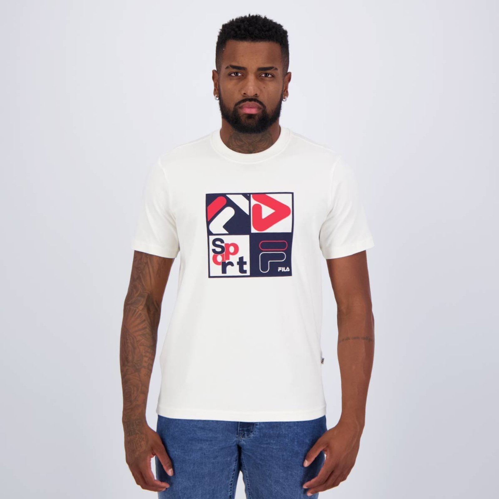 Camiseta Fila Regular Classic Sport - Marca Fila