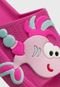 Chinelo Nuvem Popidi Infantil Menina Peixe Pink - Marca Pópidí