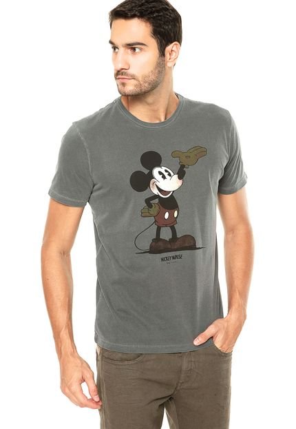 Camiseta Ellus Vintage Cool Mickey Cinza - Marca Ellus