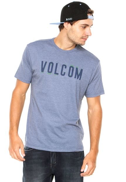 Camiseta Volcom Warble Azul - Marca Volcom