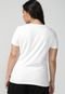 Camiseta Tommy Hilfiger Logo Bordado Branca - Marca Tommy Hilfiger