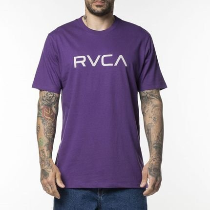 Camiseta RVCA Big RVCA Colors WT24 Masculina Roxo - Marca RVCA