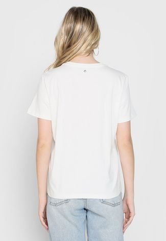 Camiseta Forum Essential Off-White