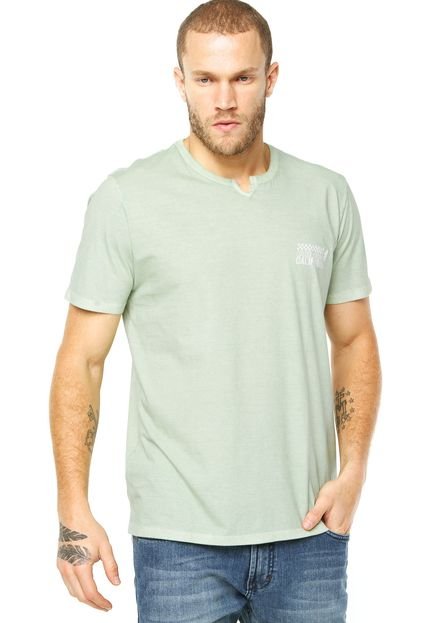Camiseta Colcci Clean Verde - Marca Colcci