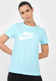 Camiseta Azul-Blanco Nike Sportswear Essential