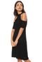 Vestido Guess Curto Off Shoulders Preto - Marca Guess