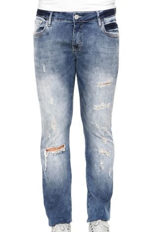Calça Jeans Forum Reta Gilmar Azul