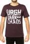 Camiseta Silk Dark And Chaos Urgh Marrom - Marca Urgh