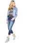 Calça Jeans Zune Skinny Cropped Básica Azul - Marca Zune