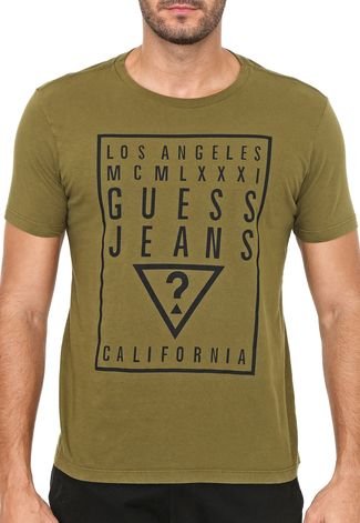 Camiseta Guess California Verde