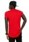 Camiseta Fatal Surf Long Rappin Hood Vermelha - Marca Fatal Surf