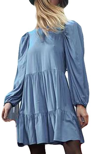 Vestido Colcci Azul Feminino - Marca Colcci