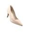 Sapato Scarpin Bebecê Bico Fino T7016-180 Nude Incolor - Marca Bebecê