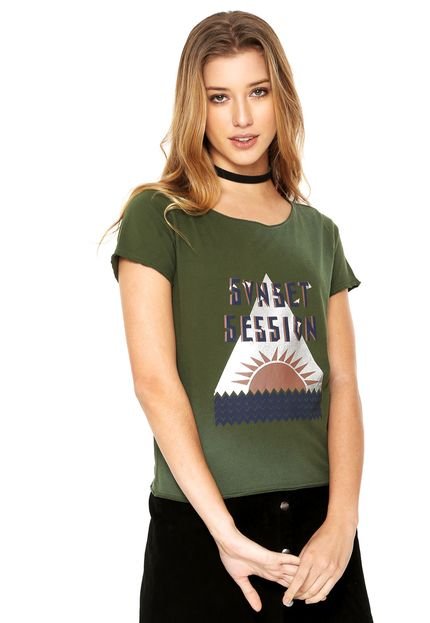 Camiseta Redley Suset Verde - Marca Redley