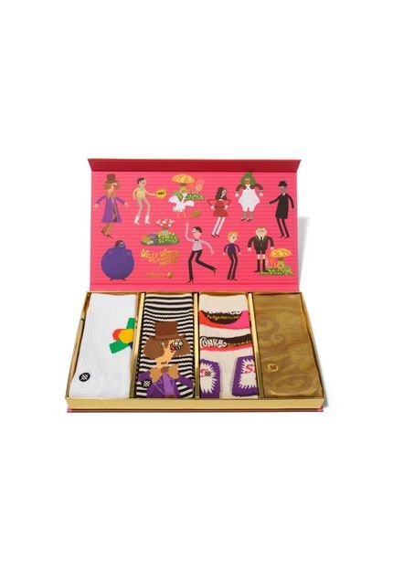 Meia Stance Willy Wonka Box Set Multicolorida - Marca Stance