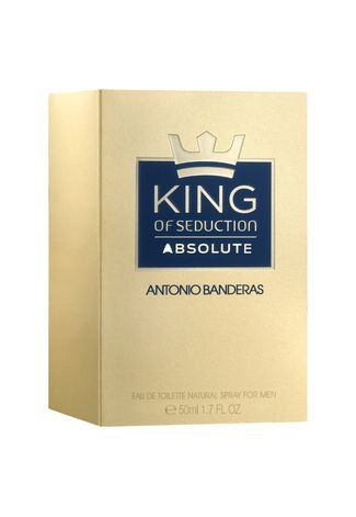 Perfume King Of Seduction Absolute Edt Antonio Banderas Masc 50 Ml