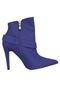 Ankle Boot Crysalis Azul - Marca Crysalis