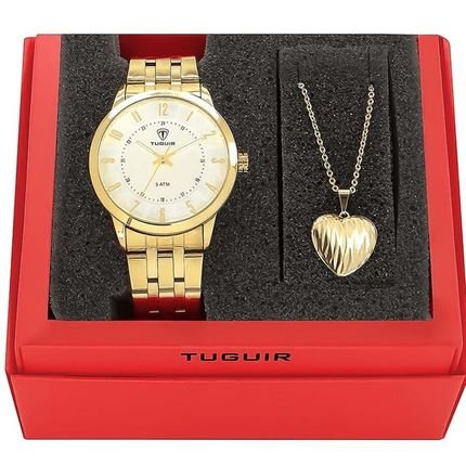 Relógio Feminino  Tuguir Dourado TG30248 Dourado - Marca Tuguir