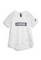 Camiseta adidas Performance Infantil Logo Branca - Marca adidas Performance