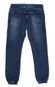 Calça Jeans Confort Jogger Masculino 10 ao 16 Azul Azul - Marca Crawling