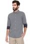 Camisa Banana Republic Grand Fit Padronagem Preta - Marca Banana Republic