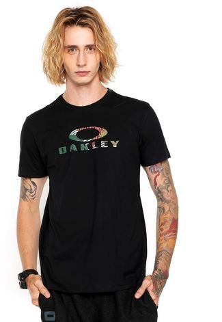 Camiseta Oakley Shuffle Board 2.0 Preta