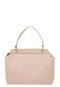 Bolsa Couro Dumond Tote Grande New Floater Nude - Marca Dumond