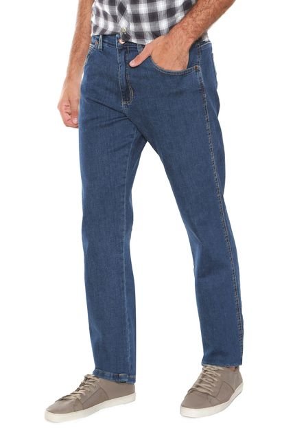 Calça Jeans Wrangler Reta Azul - Marca Wrangler