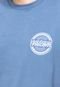 Camiseta Volcom Message Azul - Marca Volcom