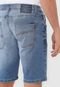 Bermuda Jeans Fatal Reta Estonada Azul - Marca Fatal