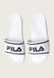 Chinelo Slide Fila Drifter Stripes Branco - Marca Fila