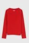 Camiseta Infantil Tip Top Lisa Vermelha - Marca Tip Top