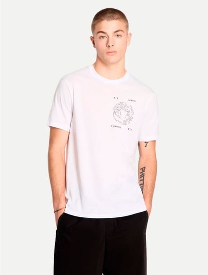 Camiseta Armani Exchange 6RZTAE Branco - Marca Armani Exchange