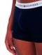 Cueca Tommy Hilfiger Cotton Stretch Trunk Azul Claro Marinho e Grafite Pack 3UN - Marca Tommy Hilfiger