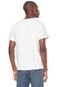 Camiseta FiveBlu Manga Curta Estampada Branca - Marca FiveBlu