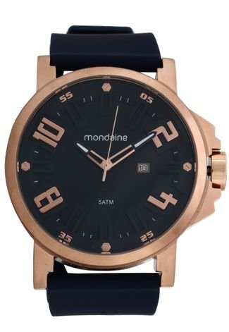 Relógio Mondaine 99233GPMVRI5 Azul/Rosê
