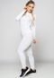 Calça Térmica Feminina MVB Modas Segunda Pele Proteção Uv Branco - Marca Mvb Modas