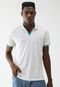 Camisa Polo Colcci Reta Linho Off-White - Marca Colcci