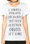 Camiseta Colcci L'Amour Branca - Marca Colcci