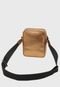 Bolsa Crossbody de Couro Mariart Amy Bronze - Marca Mariart