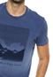 Camiseta Calvin Klein Jeans Estampa Azul - Marca Calvin Klein Jeans