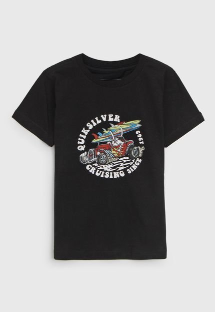 Camiseta Quiksilver Infantil Tottori Dunes Preta - Marca Quiksilver